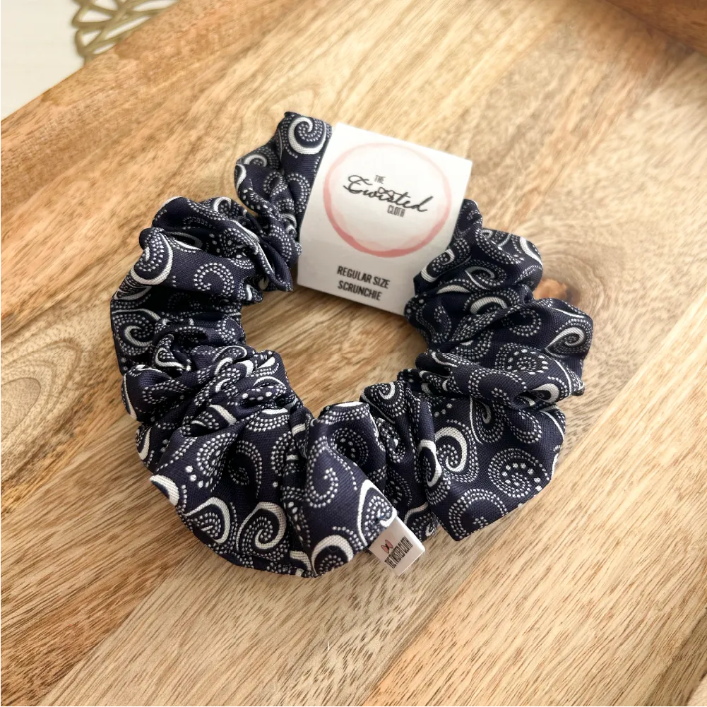 Navy Shwe Shwe Scrunchie