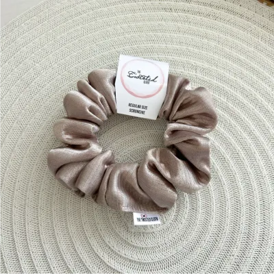 Golden Nude Scrunchie