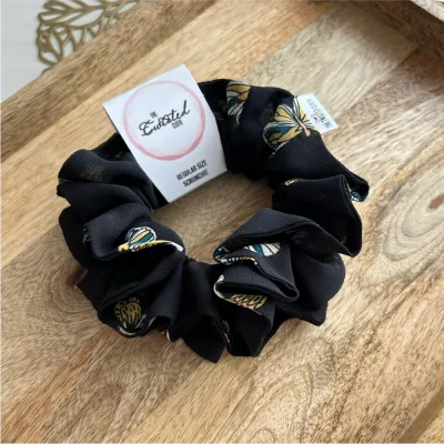 Ruffled Butterfly Scrunchie