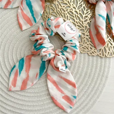 Silky Bow Scrunchie