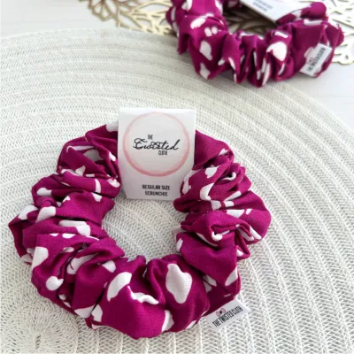 Plum Rock Scrunchie