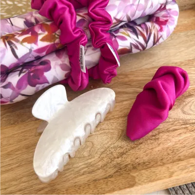 Magenta Heatless Curling Set