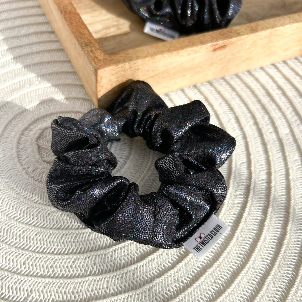 Small Black Holographic Scrunchie