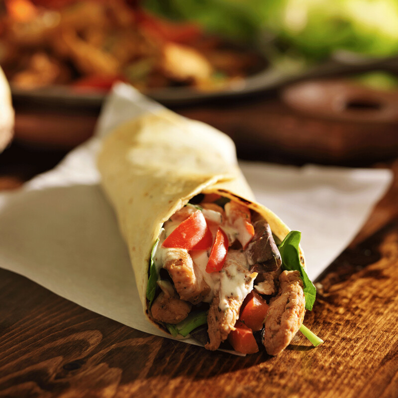 SAMPLE. Carne Asada Burrito
