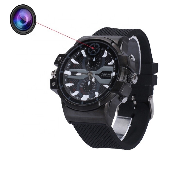 1296p 2k Watch Camera Private Watch Spy Camera Watch Hidden Camera Pinhole Lens With Starlight Night Vision