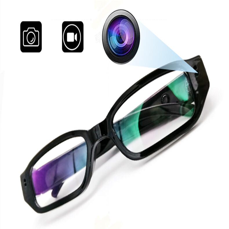 Hd 1080p Mini Wireless Invisible Body Video Spy Hidden Camera Glasses