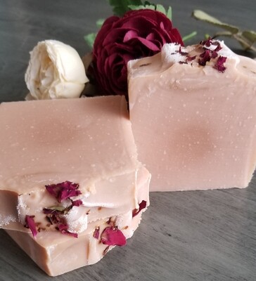 Rose Milk Handmade Soap