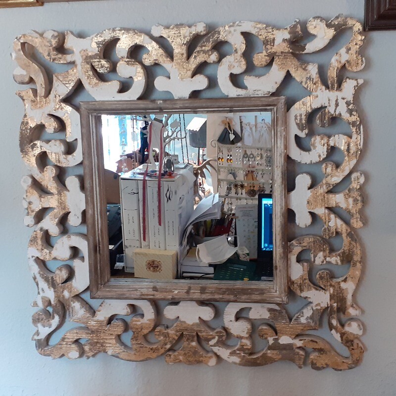 SPECCHIO in LEGNO by ORCHIDEA MILANO