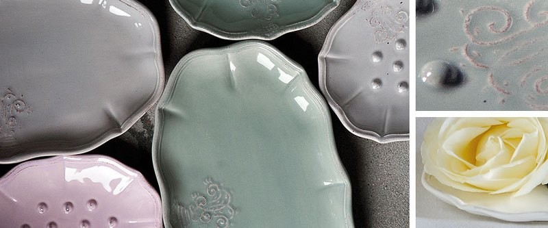 Linea &quot;CORONA&quot;    Classico set da bagno in ceramica