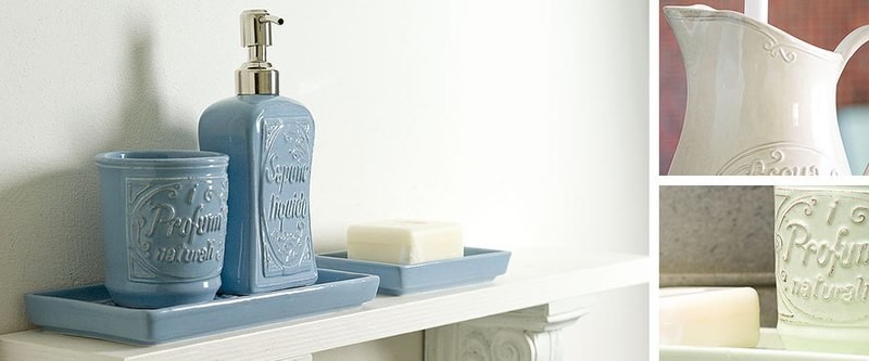Linea &quot; BAGNO&quot; accessori in ceramica