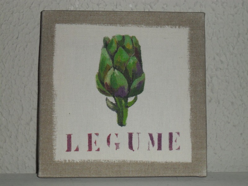 QUADRO IN TELA DI LINO CON DISEGNO ORIGINALE DI AURELIUS PARIS -SC. -60%