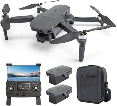 Drones with Camera for Adults 4K,60 Mins Long Flight Time, GPS 5G FPV Quadcopter for Beginners with Optical Flow Positioning, Auto Return Home, Follow Me, Waypoint Flight, Brushless Motor