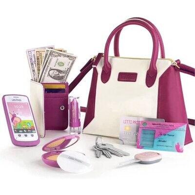 Play Purse for Little Girls | Princess Pretend Play Girl Toys | Toddler Purse with Accessories | Kids Purse | Toy for 3 4 5 6 7 8 Year Old Girls | Gifts for 3-5 6-8 Years Old