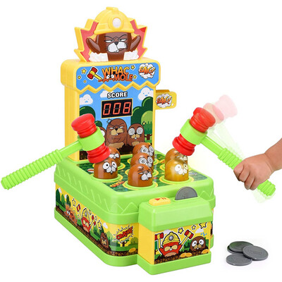 Whack A Mole Game Kids Toys Counting Score Mouse Trap Toddler Toys for Boys Girls 3-6 Years Old Birthday Gifts Activities Forg Blippi Toys