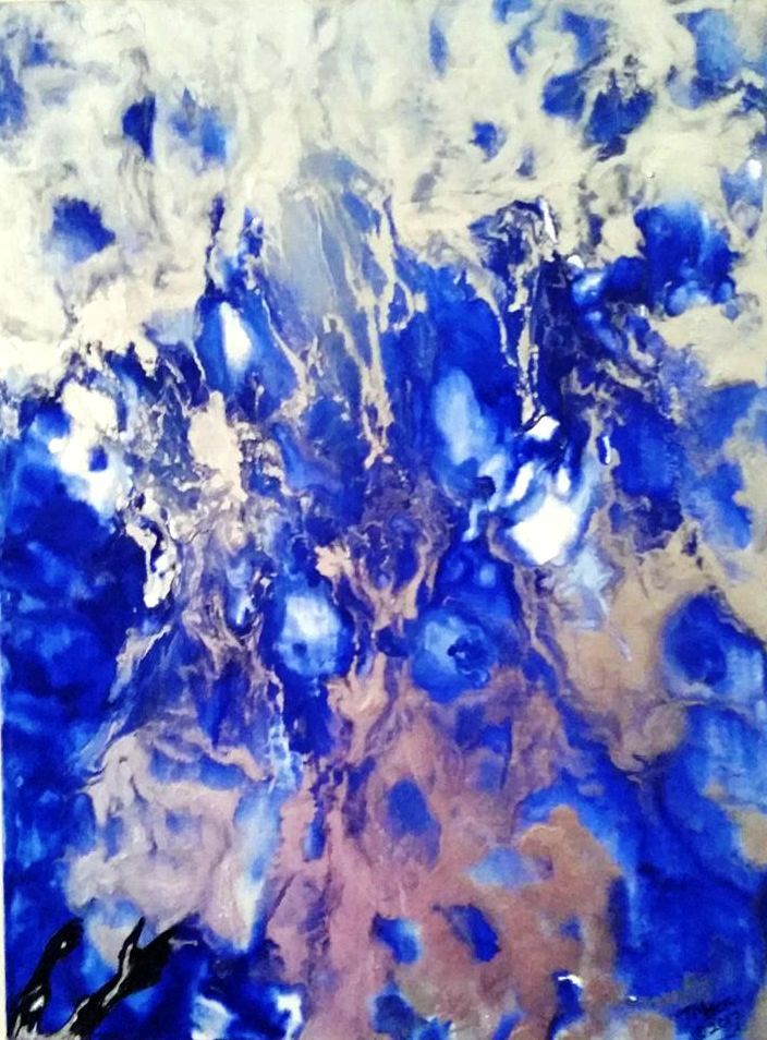 Fantasy in Silver n Blue