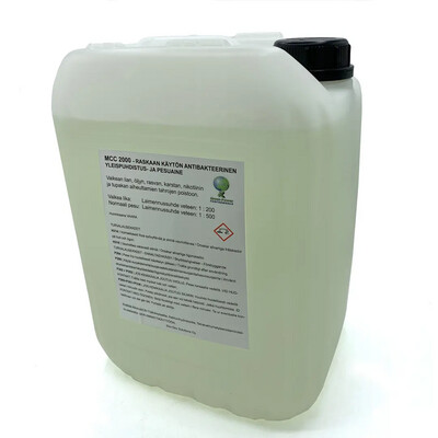 MCC 2000 Yleispesuaine tiiviste 10L MCC 2000 Yleispesuaine tiiviste 10L
