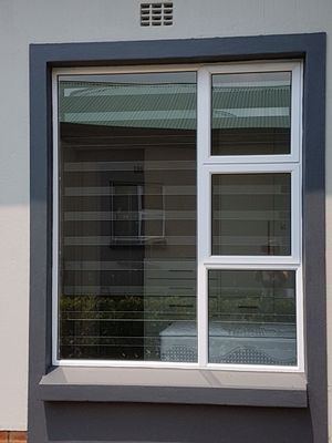 SafetyView Clear Burglar Bars 1000mm x 50mm – X 12 strips