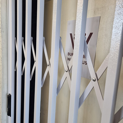 From Burglar Bar Warehouse Aluslider trellis diy gate (1440-1550mmx1960-2140mm)