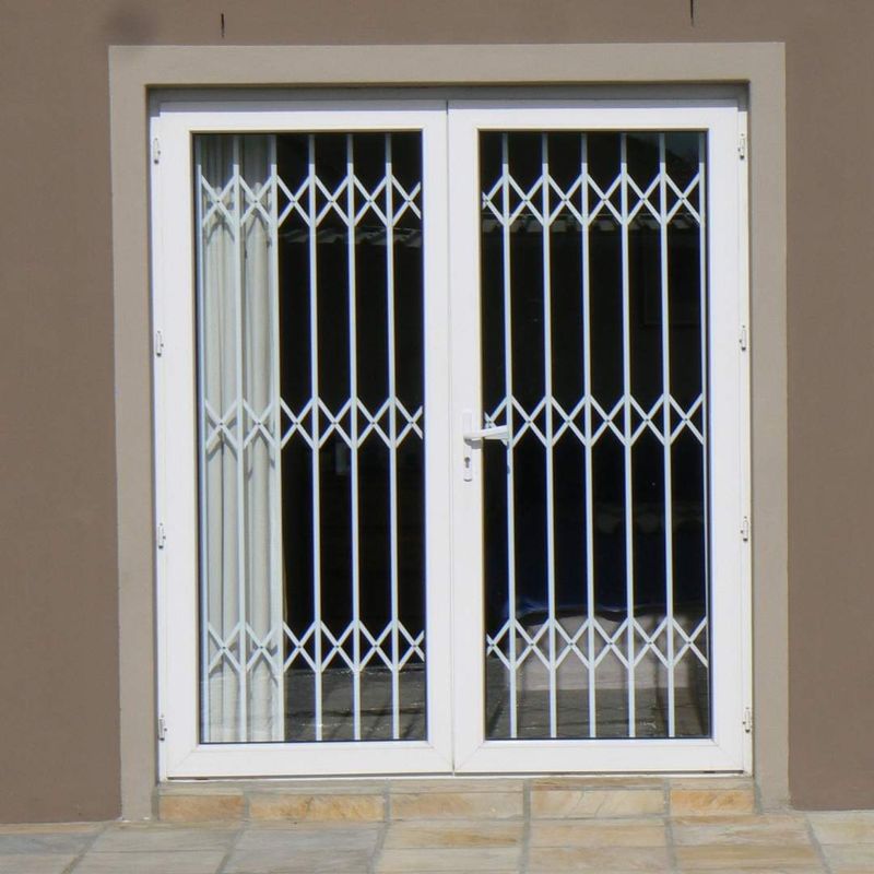 Aluslider Trellis Diy Security Gate For Double Door Aluslider trellis diy security gate for double door
