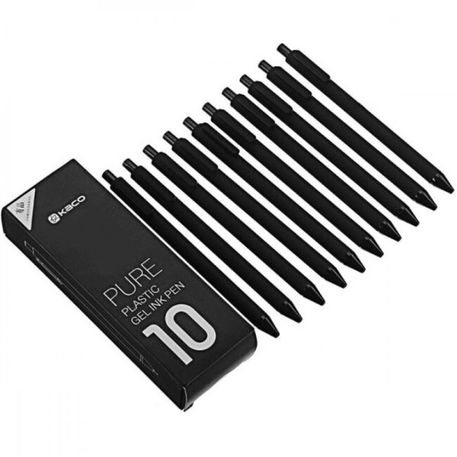 Набор гелевых ручек KACO Pure Pen (10шт/Черные) Набор гелевых ручек KACO Pure Pen (10шт/Черные)