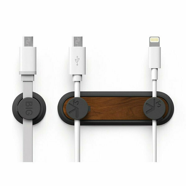 Держатель для кабелей Bcase TUP Magnetic Nano Clip TUP2 (Темное дерево) Держатель для кабелей Bcase TUP Magnetic Nano Clip TUP2 (Темное дерево)