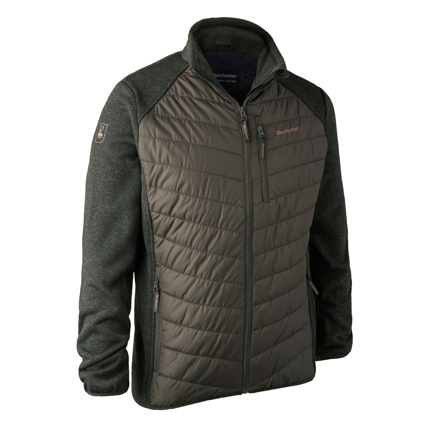 Deerhunter - Moor wattierte Jacke mit Strickanteil