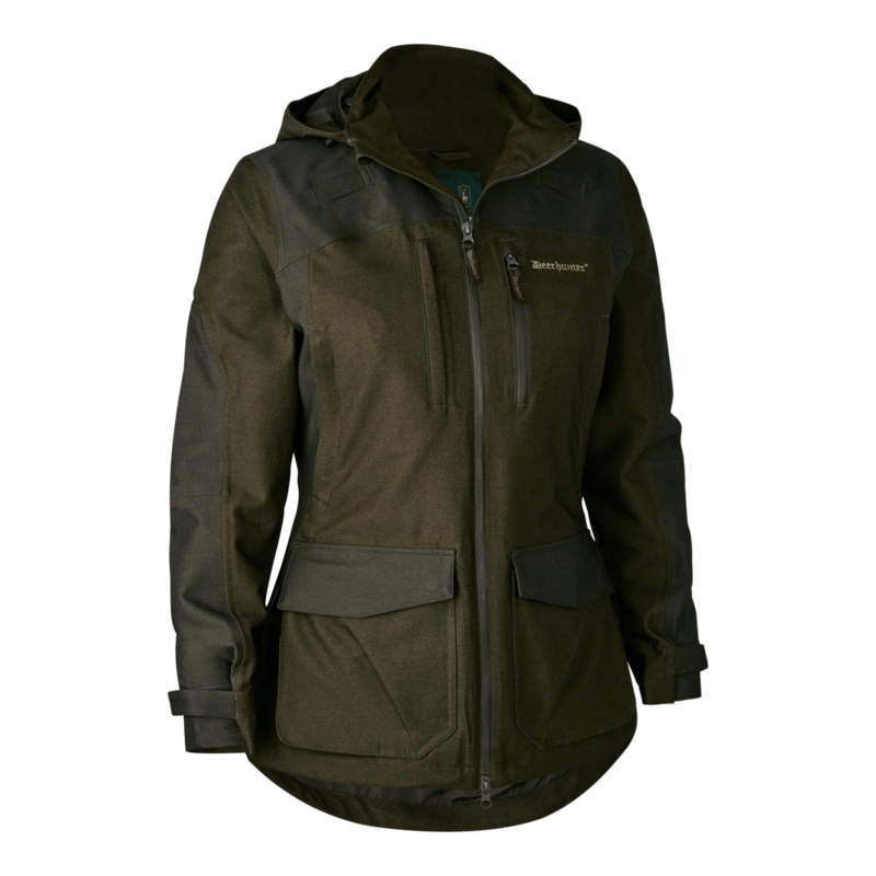 Deerhunter Lady Chasse Jacke olive night melange