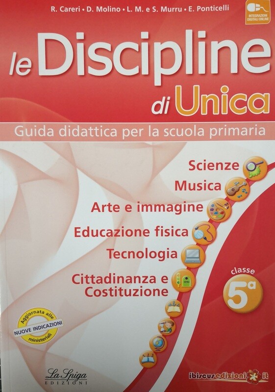 GUIDA UNICA SCIENZE IMMAGINE MOTORIA MUSICA TECNOLOGIA  CLASSE 5