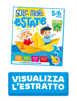 Sole, mare, estate 5/6 anni Sole, mare, estate 5/6 anni