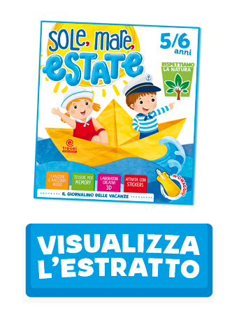 Sole, mare, estate 5/6 anni