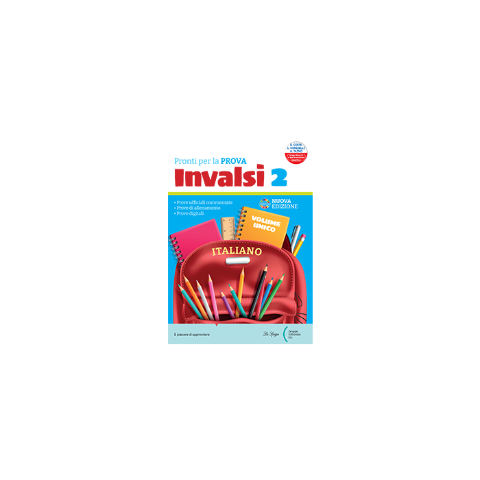PRONTI PER LA PROVA INVALSI 2 - VOLUME UNICO ITA-MATE - EDIZIONE 2024 PRONTI PER LA PROVA INVALSI 2 - VOLUME UNICO ITA-MATE - EDIZIONE 2024