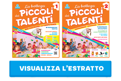 GUIDA LA BOTTEGA DEI PICCOLI TALENTI GUIDA LA BOTTEGA DEI PICCOLI TALENTI