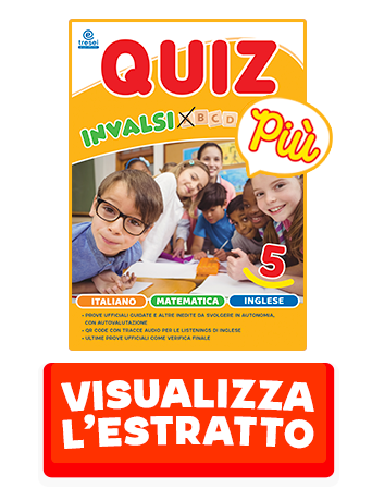 QUIZ INVALSI - PIÙ ITALIANO-MATEMATICA-INGLESE
