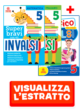 SUPER BRAVI CON GLI INVALSI - PACK ITALIANO-MATEMATICA-INGLESE