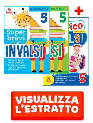 SUPER BRAVI CON GLI INVALSI - PACK ITALIANO-MATEMATICA-INGLESE
