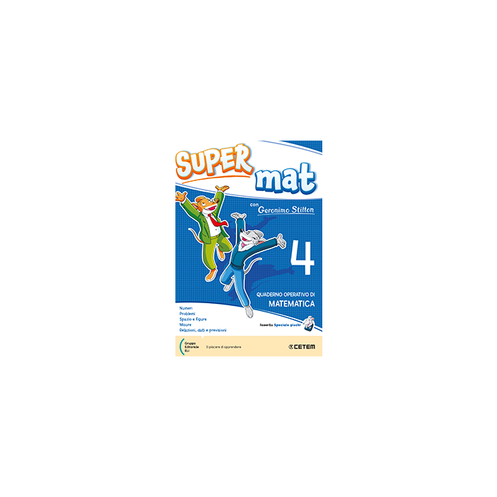 SUPER MAT 4 CON GERONIMO STILTON