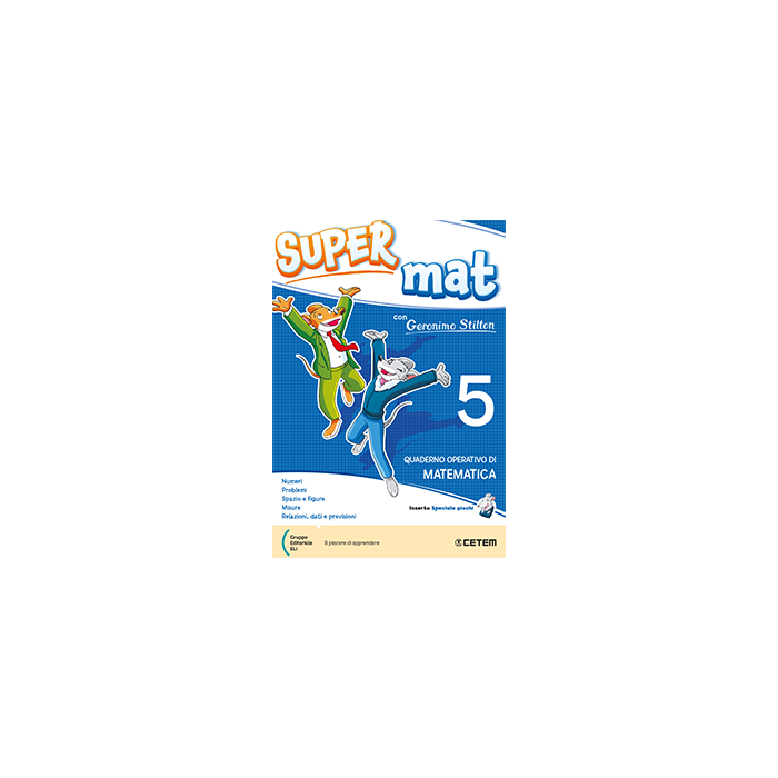 SUPER MAT 5 CON GERONIMO STILTON