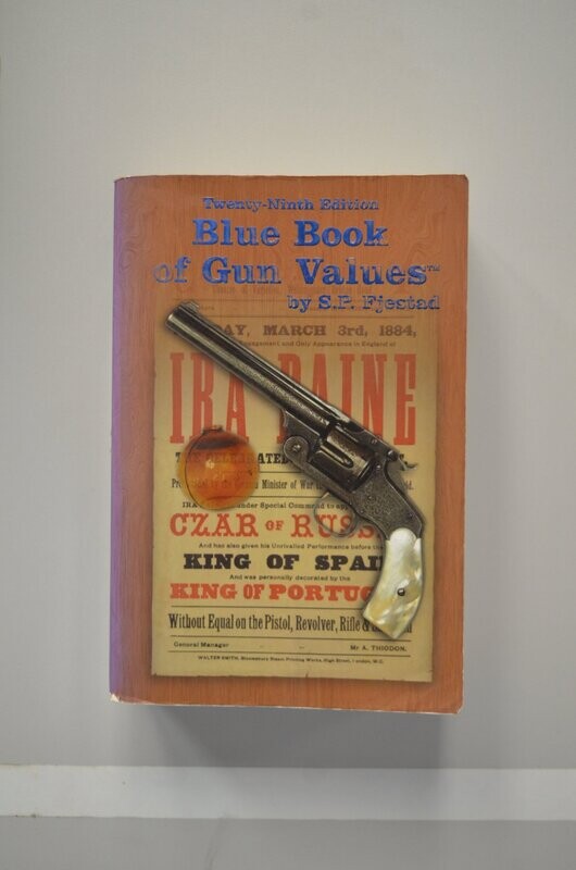 Blue Book Of Gun Values Twenty-Ninth Edition	S. P. Fjestad
