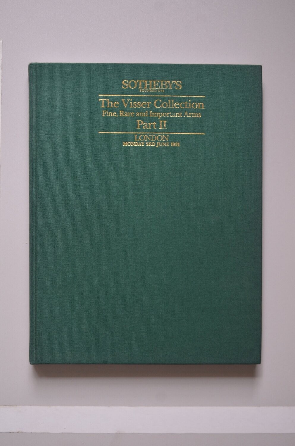 The Visser Collection Part II	Sotheby's London