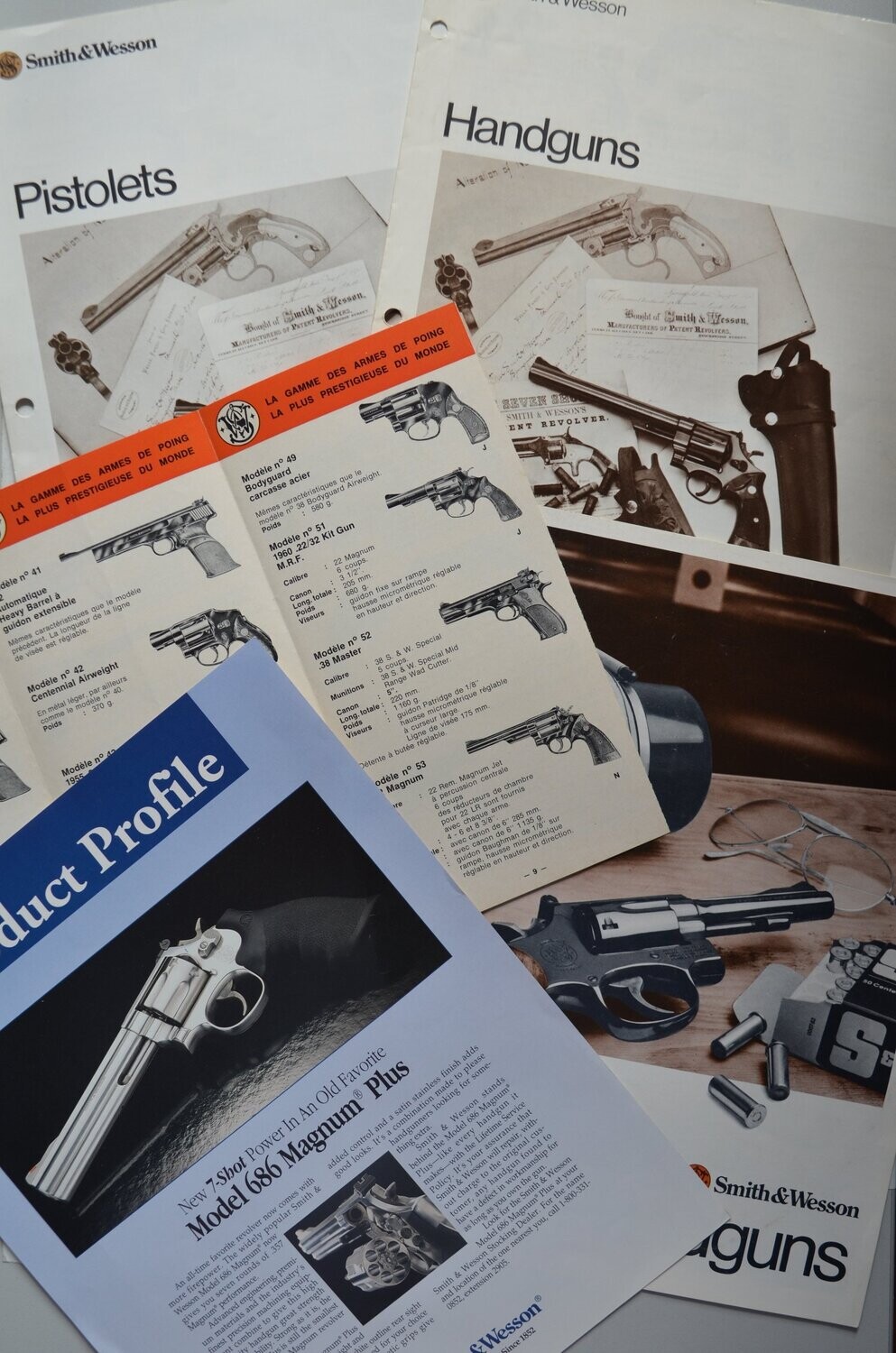 Smith & Wesson Product Flyer.