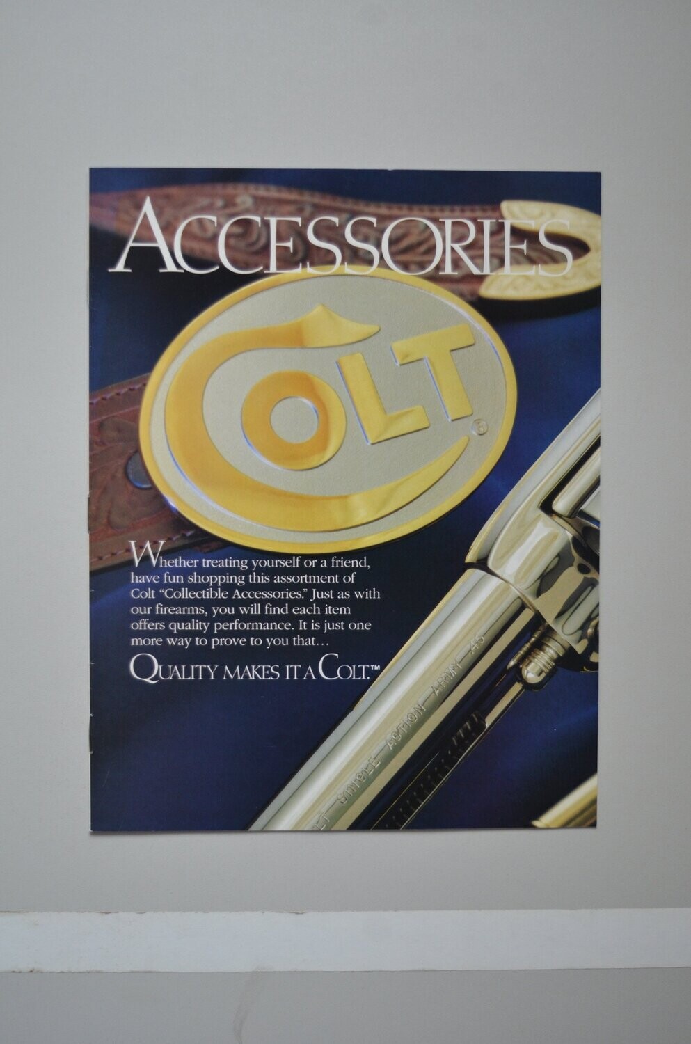 Colt Merchandise catalogue