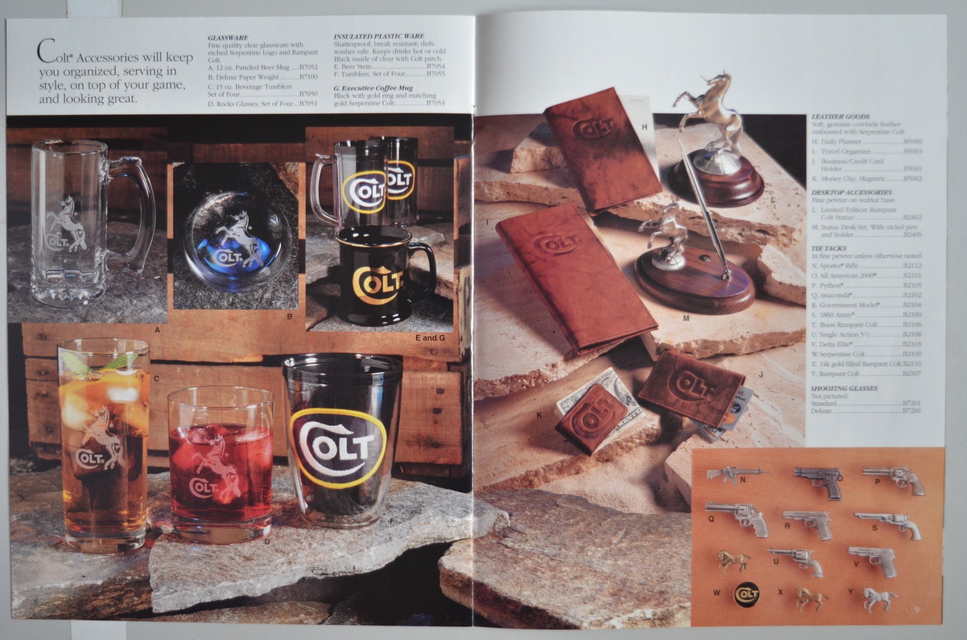 Colt Merchandise catalogue