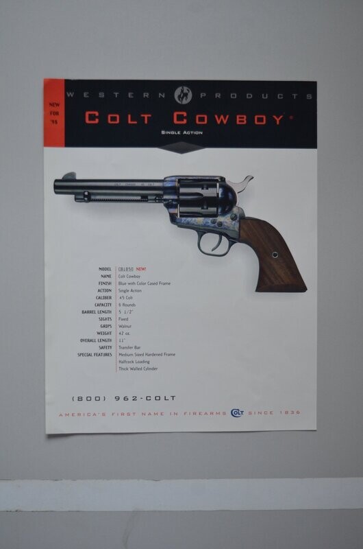 Colt Product Flyer 1998