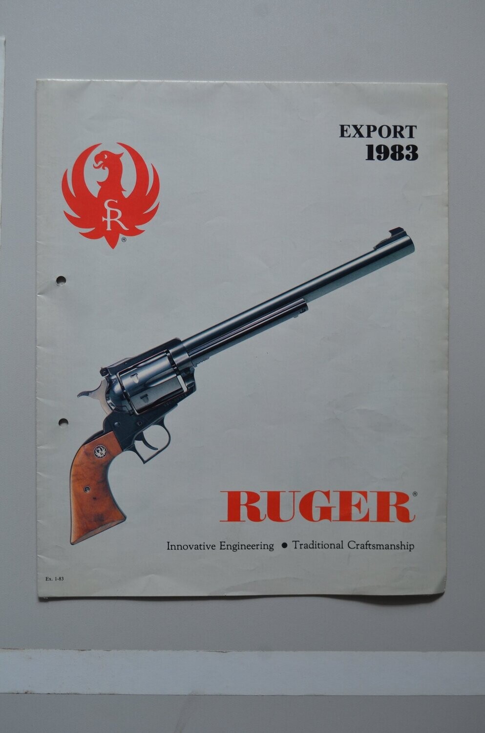 Ruger Product Flyer 1983