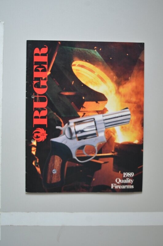 Ruger Product catalogue 1989
