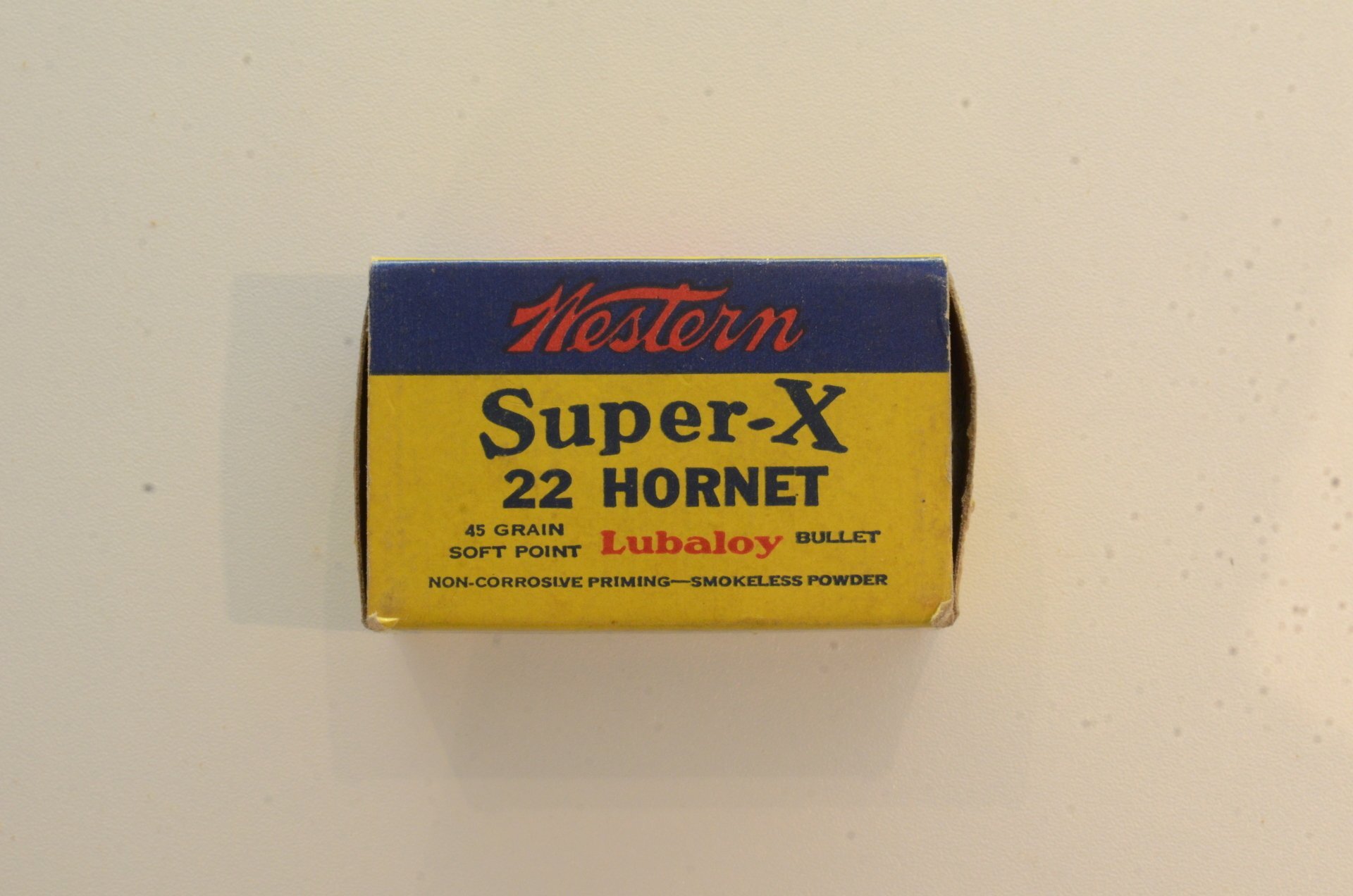 Winchester Western Division	 22 Hornet