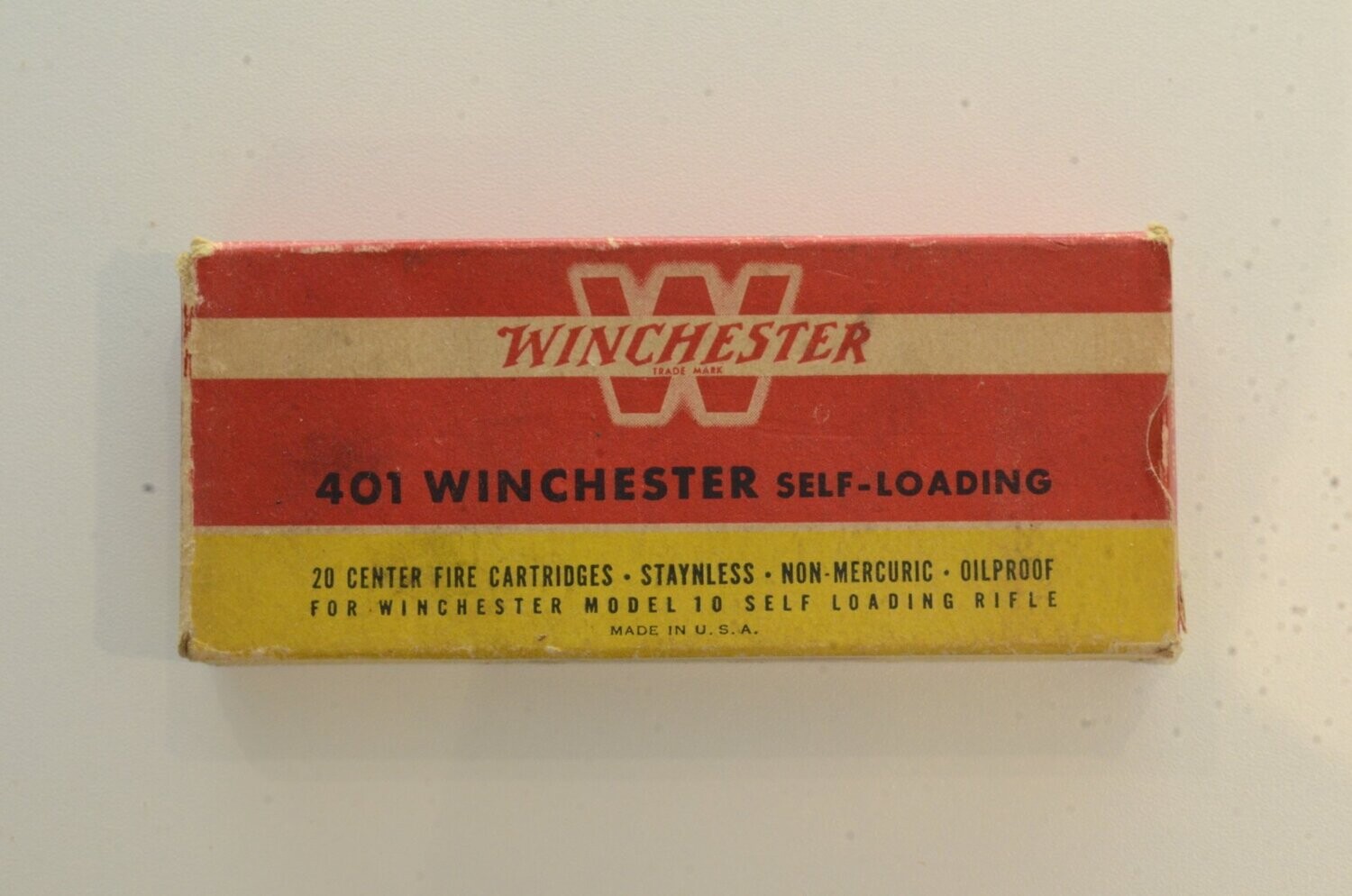 Winchester 	401 Win Self-Loading