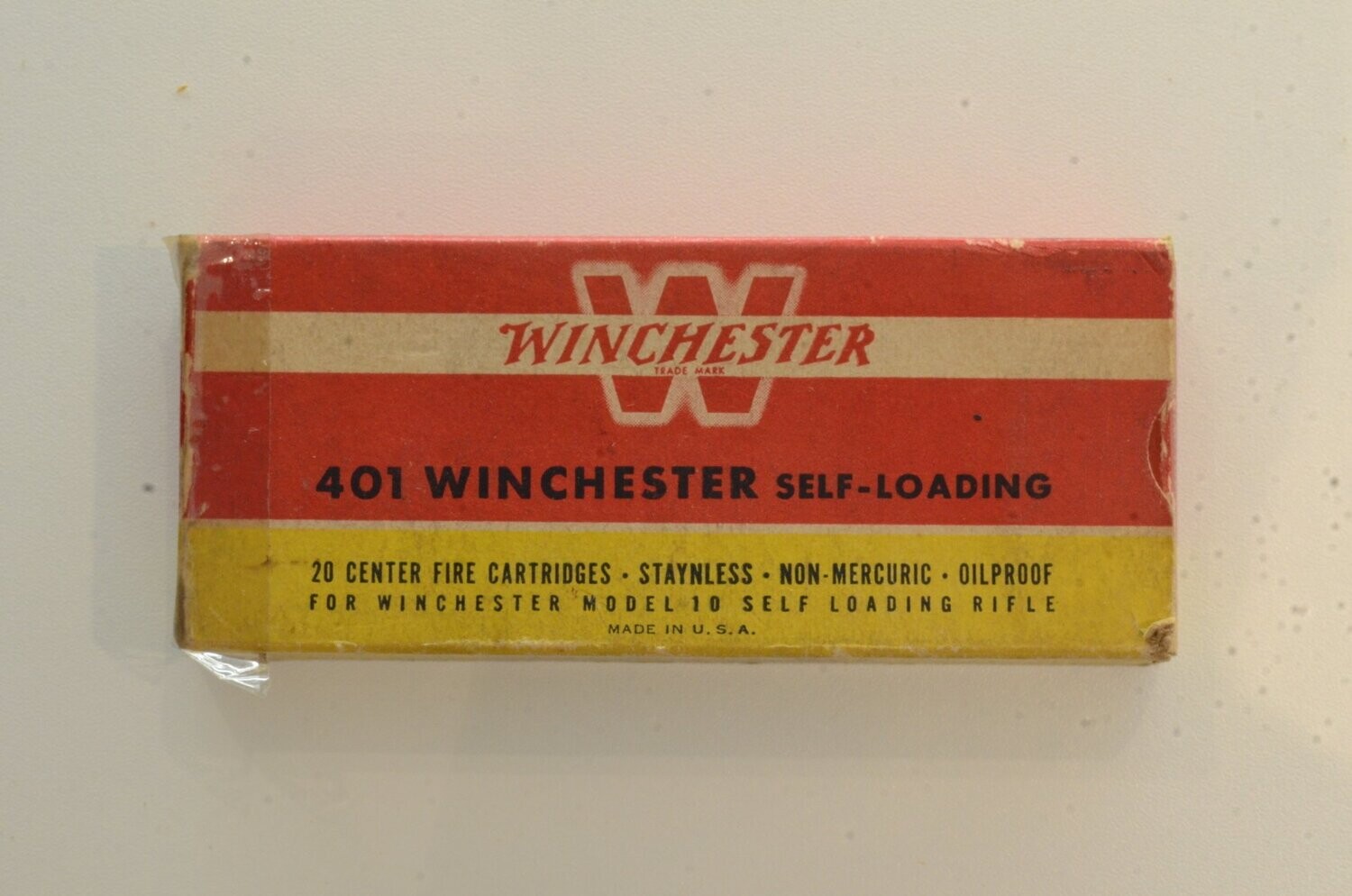 Winchester 	401 Win Self-Loading