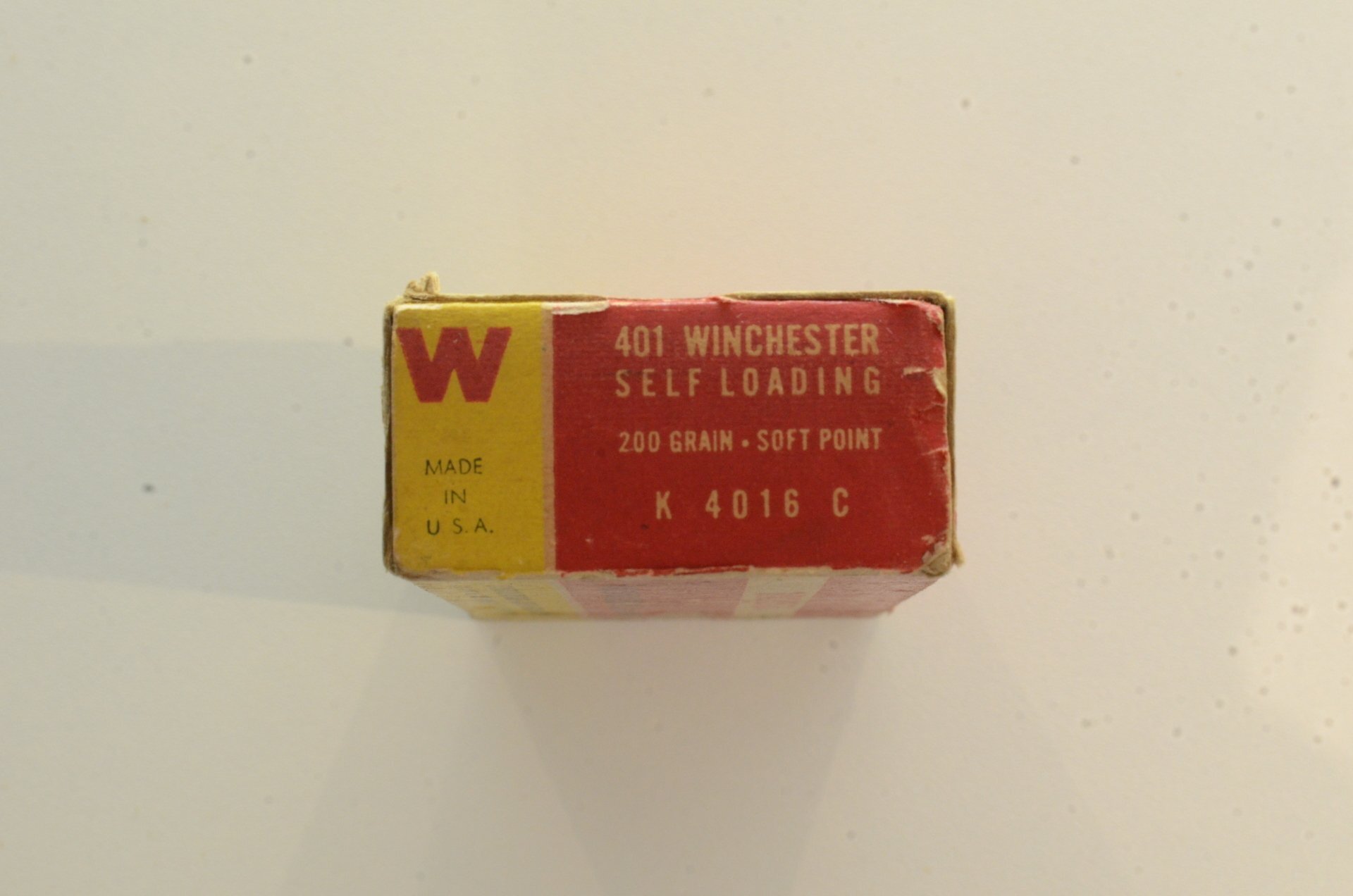 Winchester 	401 Win Self-Loading