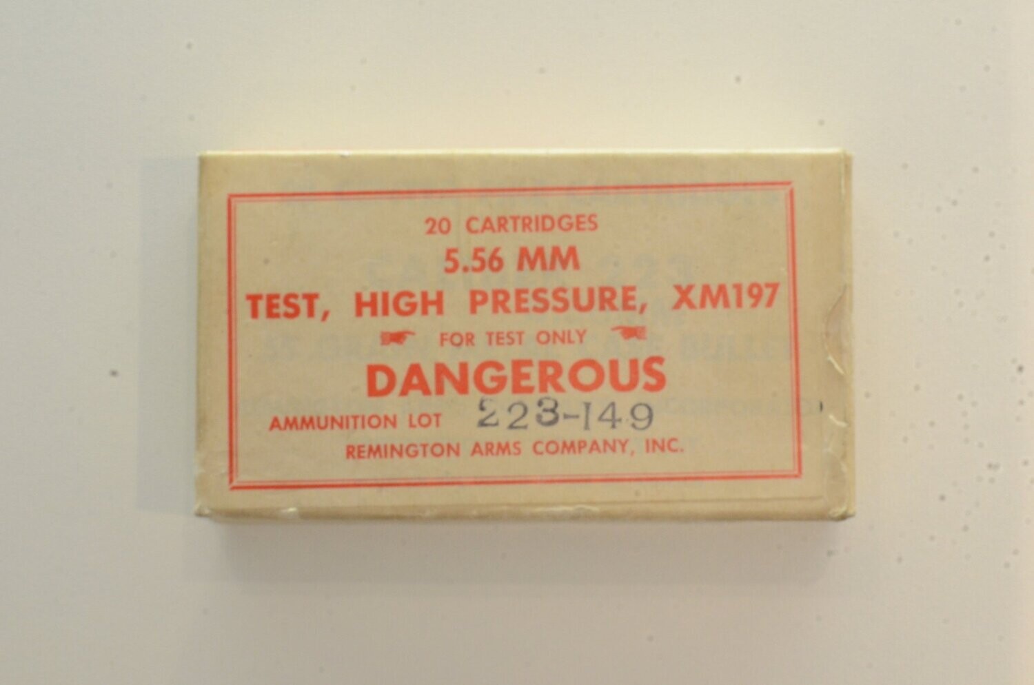 Remington Arms Company	5.56 MM